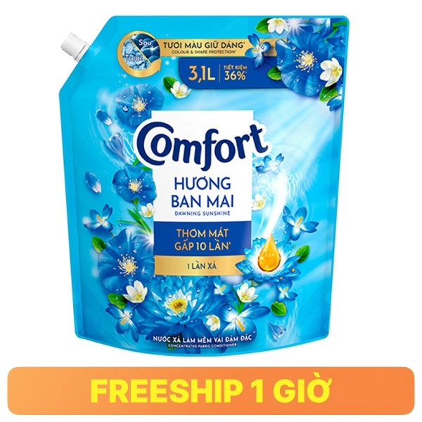 Nước xả Comfort ban mai 3.1 lít