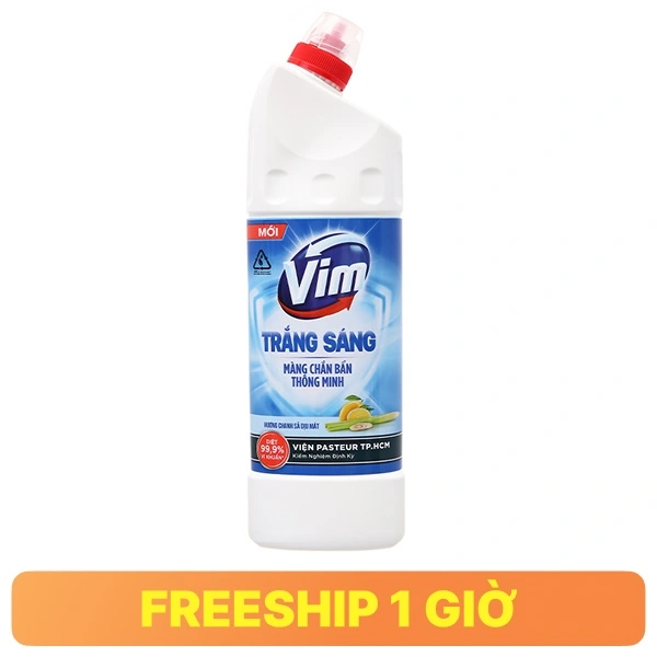 Tẩy bồn cầu VIM chanh sả 870ml