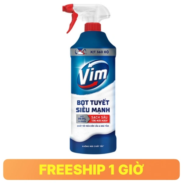Xịt bọt tuyết VIM siêu mạnh 500ml