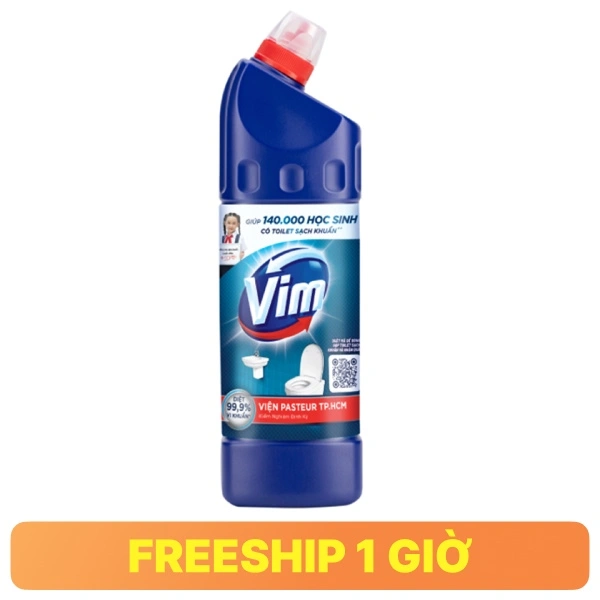 Tẩy bồn cầu & nhà tắm VIM 880ml