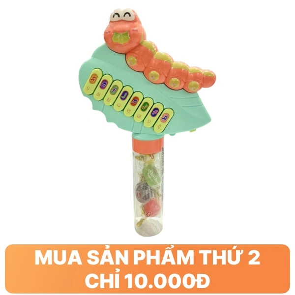 Kẹo đồ chơi LaLe hương trái cây bộ 9g