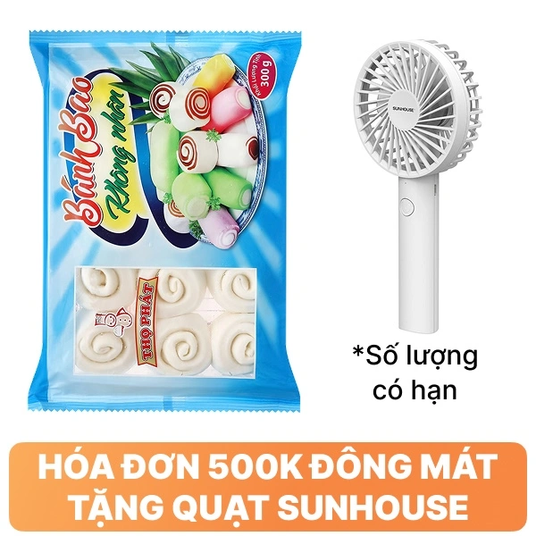 Bánh bao không nhân Thọ Phát 300g