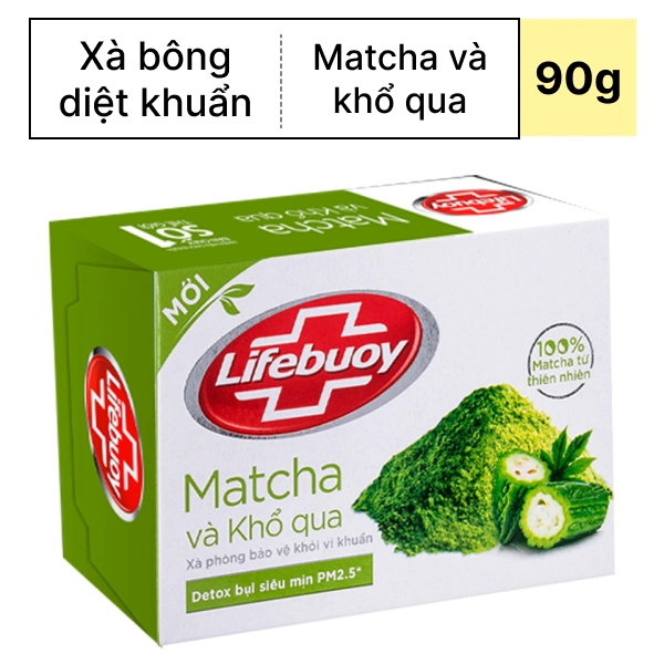 Xà bông Lifebuoy matcha khổ qua 90g