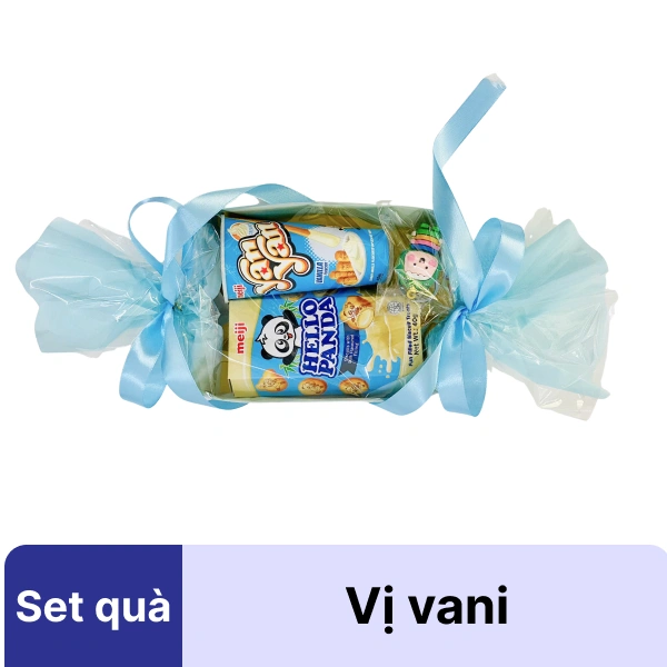 Set quà Meiji xanh