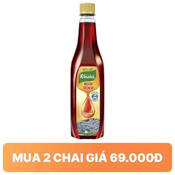 Nước mắm cá cơm Knorr 750ml
