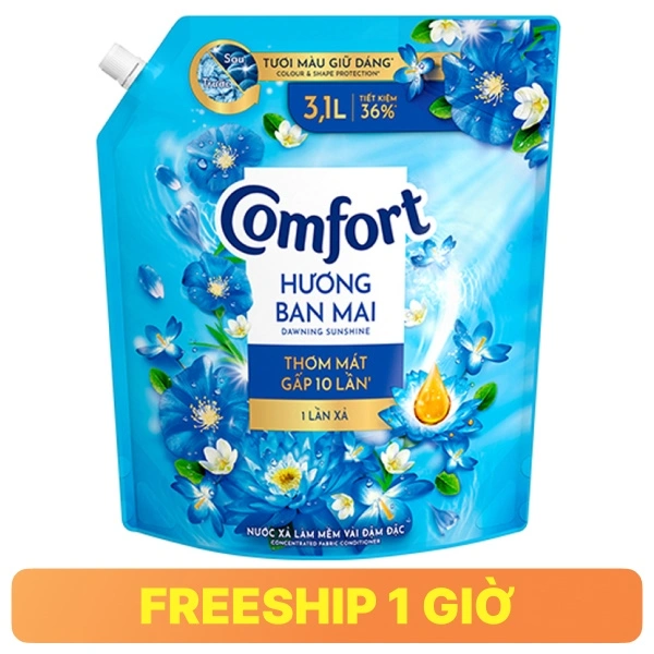 Nước xả Comfort ban mai 3.1 lít