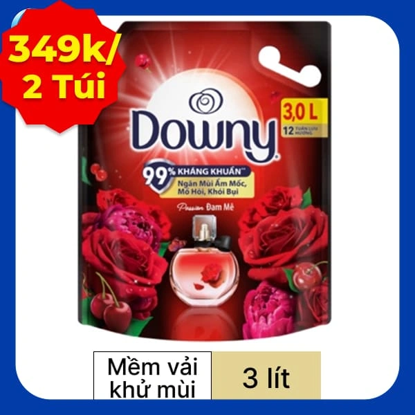 Nước xả Downy đam mê 3 lít