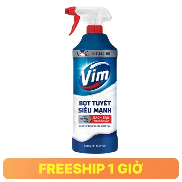 Xịt bọt tuyết VIM siêu mạnh 500ml