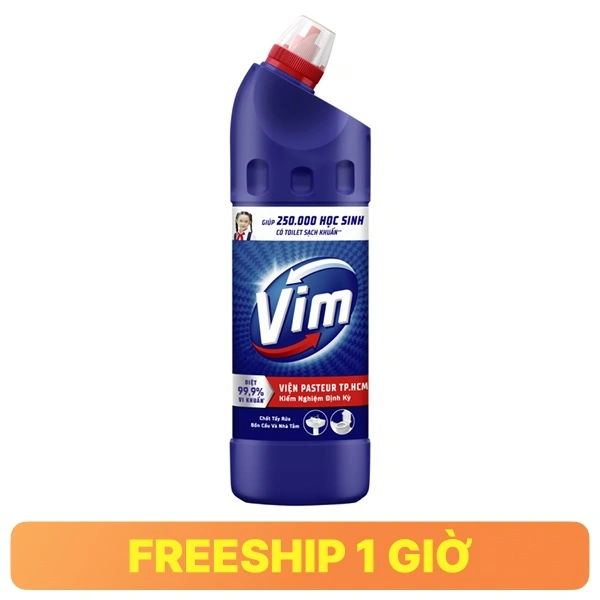 Tẩy bồn cầu & nhà tắm VIM 880ml