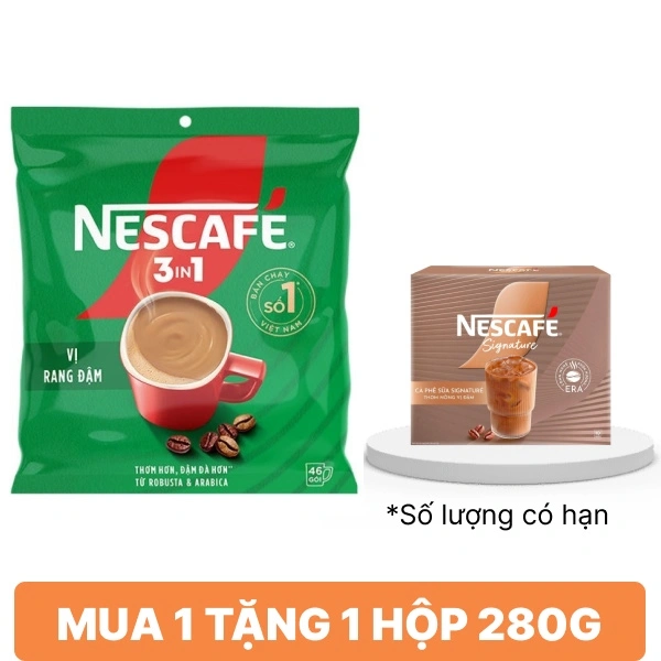 Cà phê sữa đậm vị NesCafé 3in1 736g