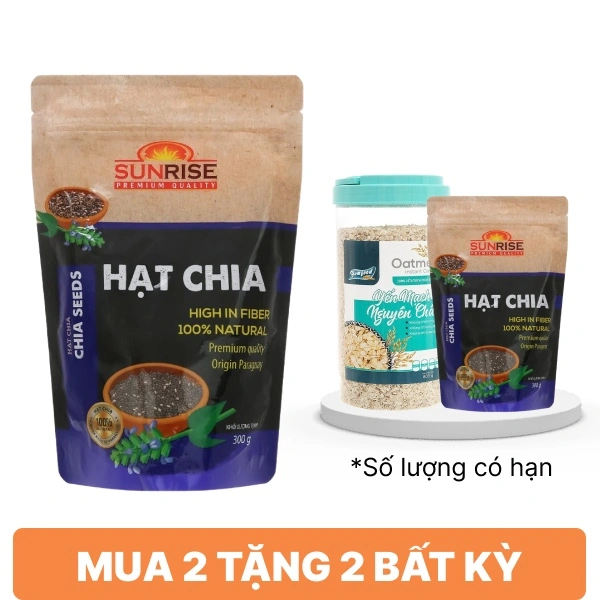 Hạt chia Sunrise gói 300g