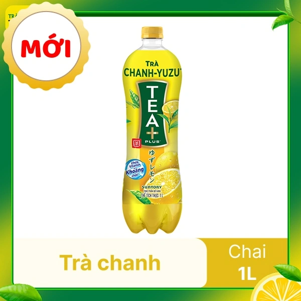 Trà chanh Tea Plus Yuzu 1 lít