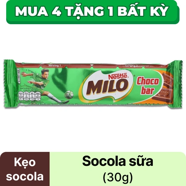 Socola Milo Choco bar thanh 30g