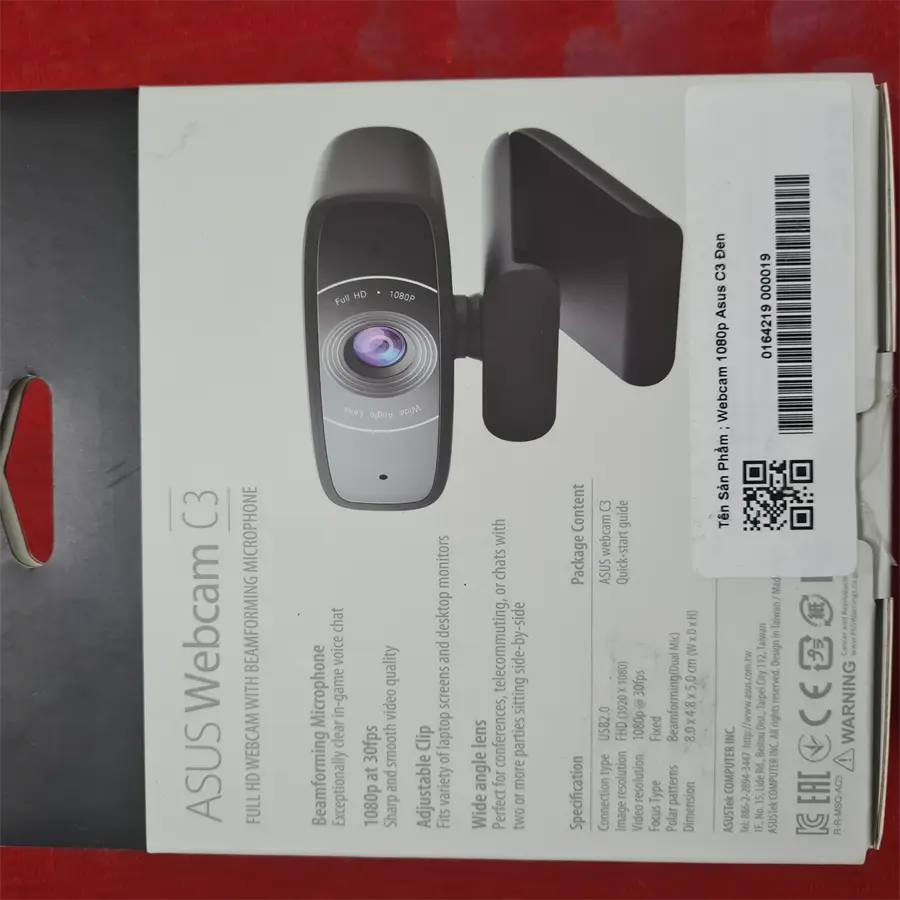 Khách hàng review Webcam 1080P Asus C3 2
