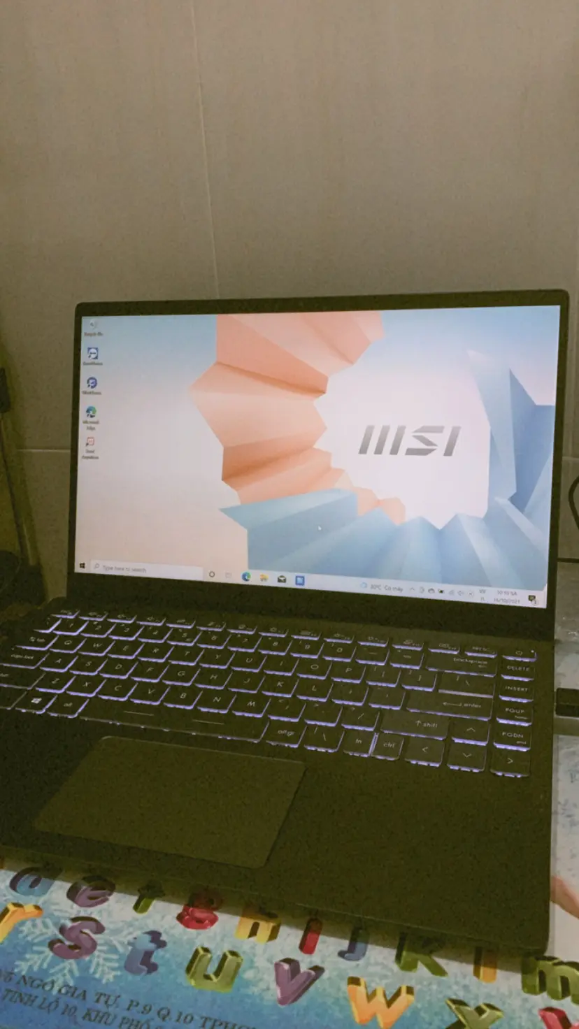 Khách hàng review Laptop MSI Modern 14 B5M R5 5500U/8GB/512GB/Túi/Chuột/Win10 (063VN) 1