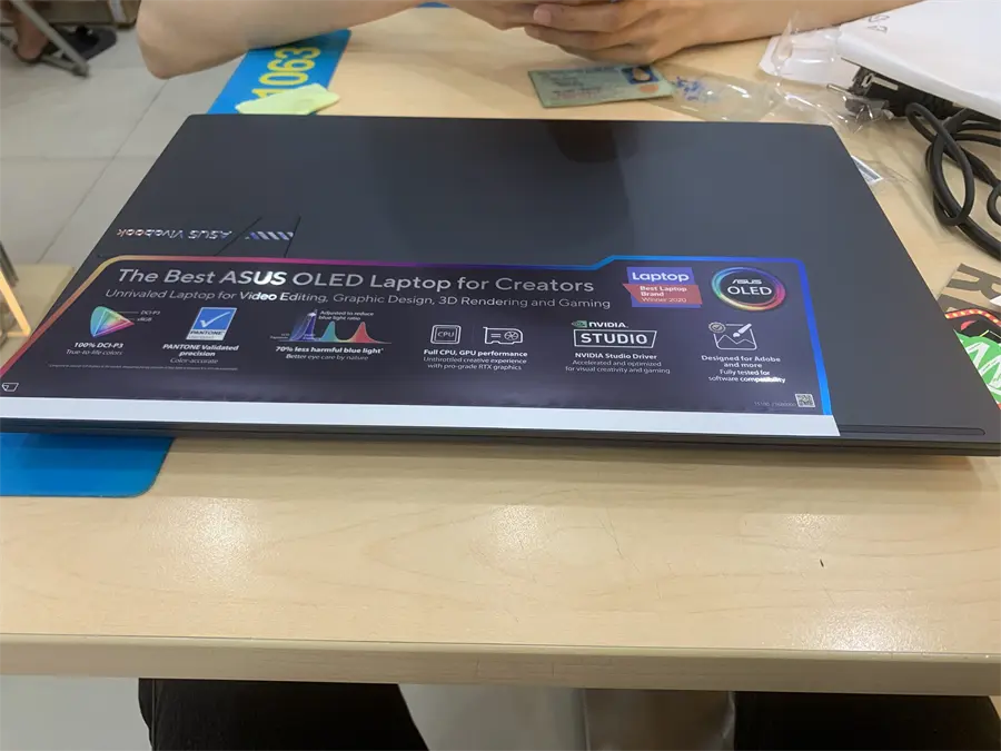 Khách hàng review Laptop Asus VivoBook Pro 15 OLED K3500PC i5 11300H/16GB/512GB/4GB RTX3050/Win10 (L1045T) 3