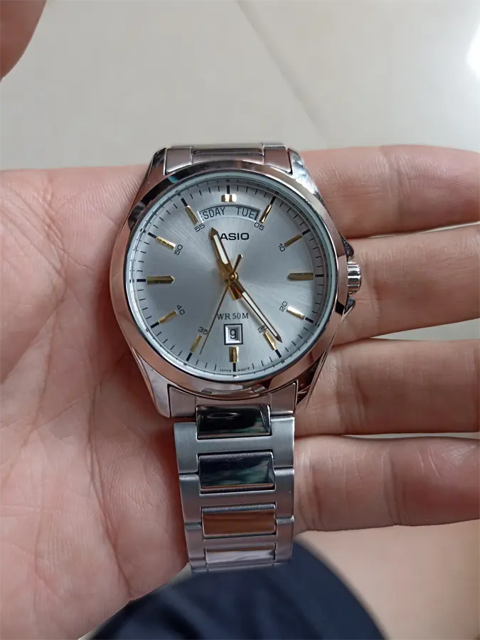 Khách hàng review Đồng hồ CASIO Timeless 40 mm Nam MTP-1370D-7A2VDF 1