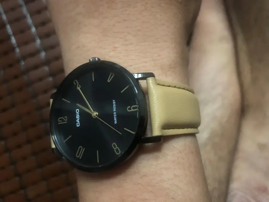 Khách hàng review Đồng hồ CASIO Timeless 40 mm Nam MTP-VT01BL-1BUDF 1
