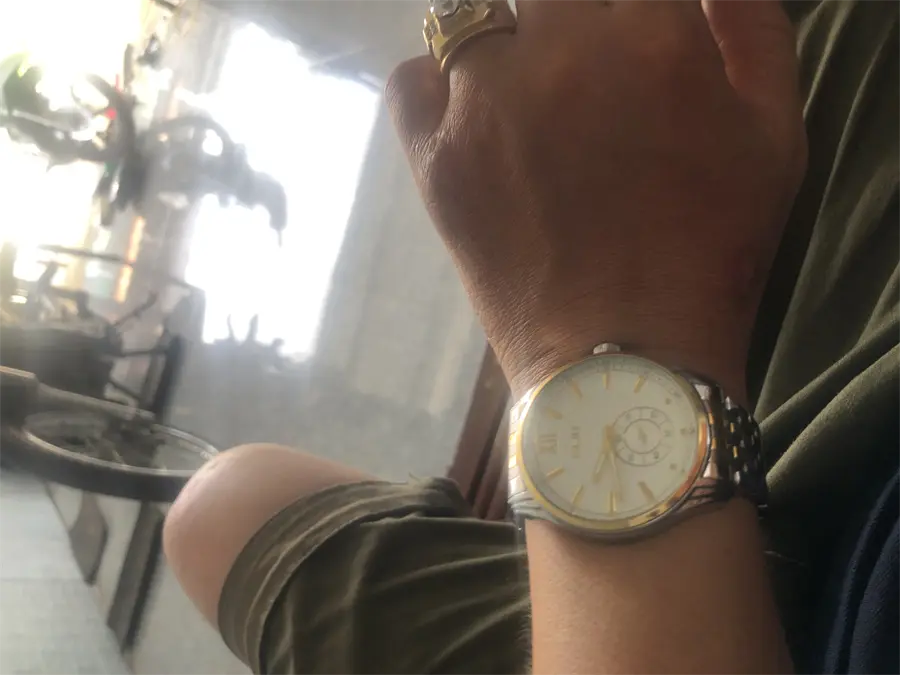 Khách hàng review Đồng hồ ELIO 40.5 mm Nam ES022-C1 2