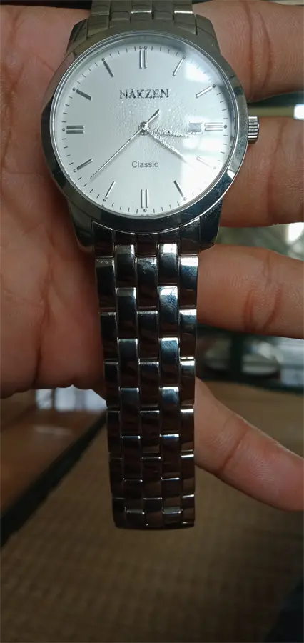 Khách hàng review Đồng hồ NAKZEN 38 mm Nam SS4072G-7 1