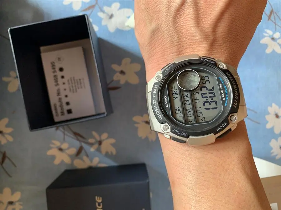 Khách hàng review Đồng hồ CASIO 55.5 mm Nam AE-3000WD-1AVDF 2