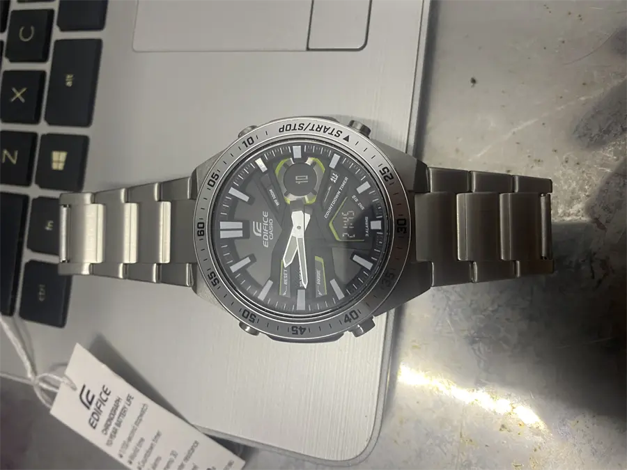 Khách hàng review Đồng hồ EDIFICE CASIO 46.9 mm Nam EFV-C110D-1A3VDF 1