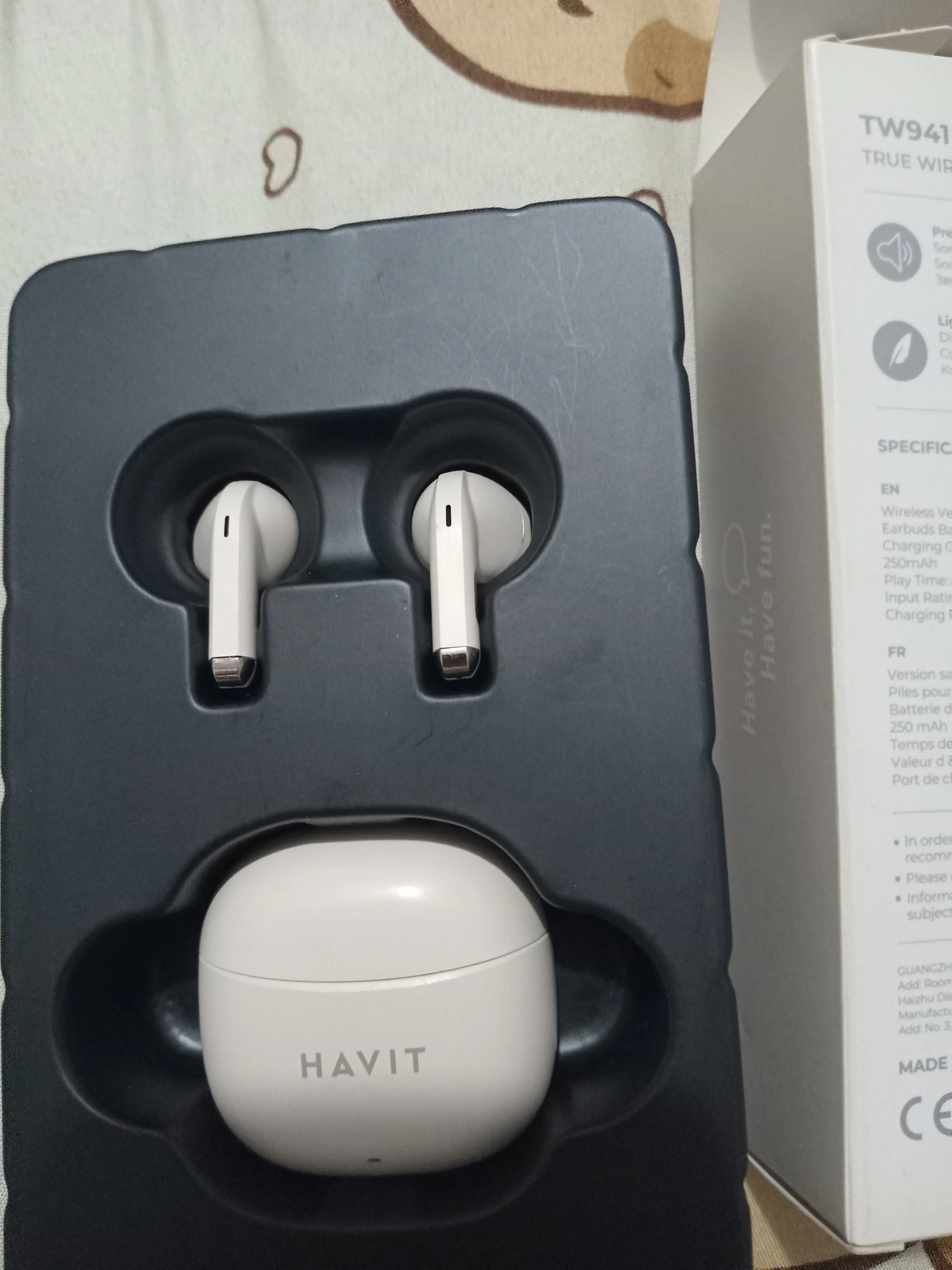 Khách hàng review Tai nghe Bluetooth True Wireless Havit TW941 1