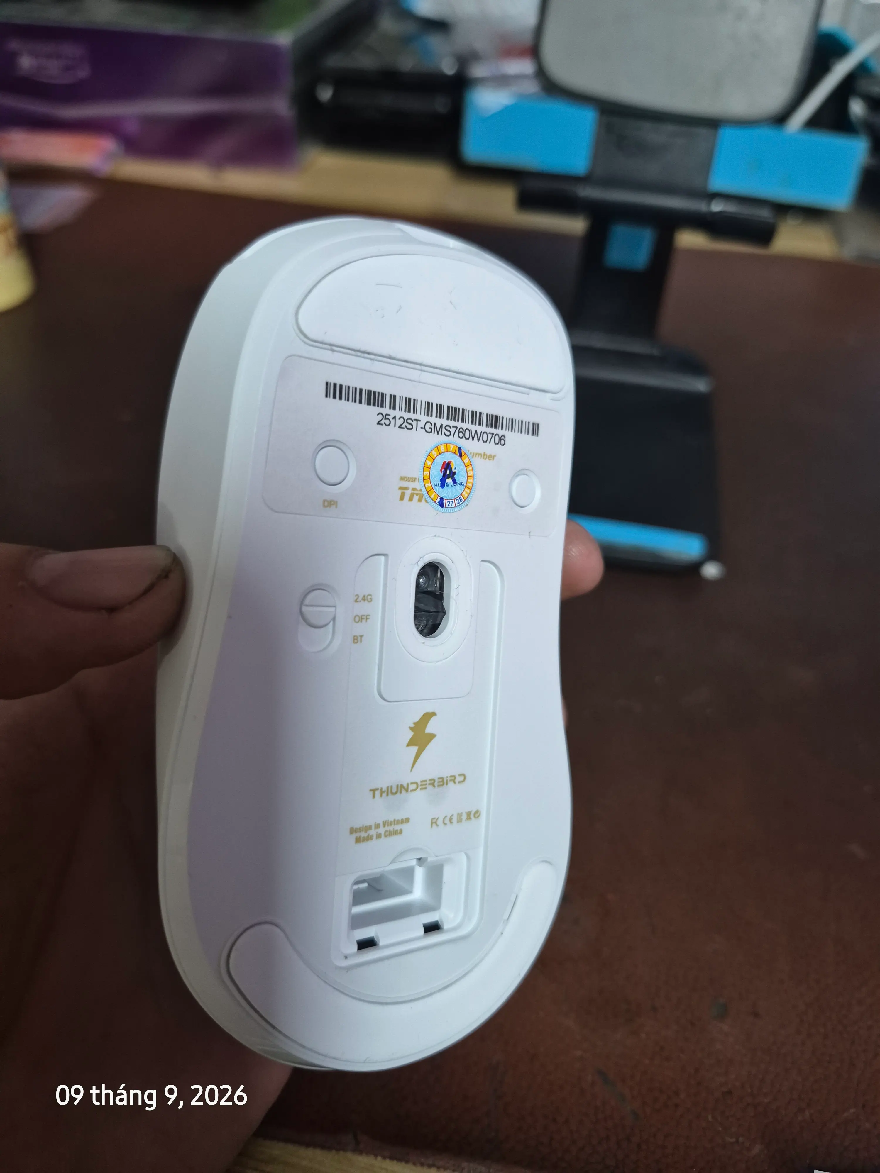 Khách hàng review Chuột sạc Bluetooth EDRA ThunderBird TM620W 1