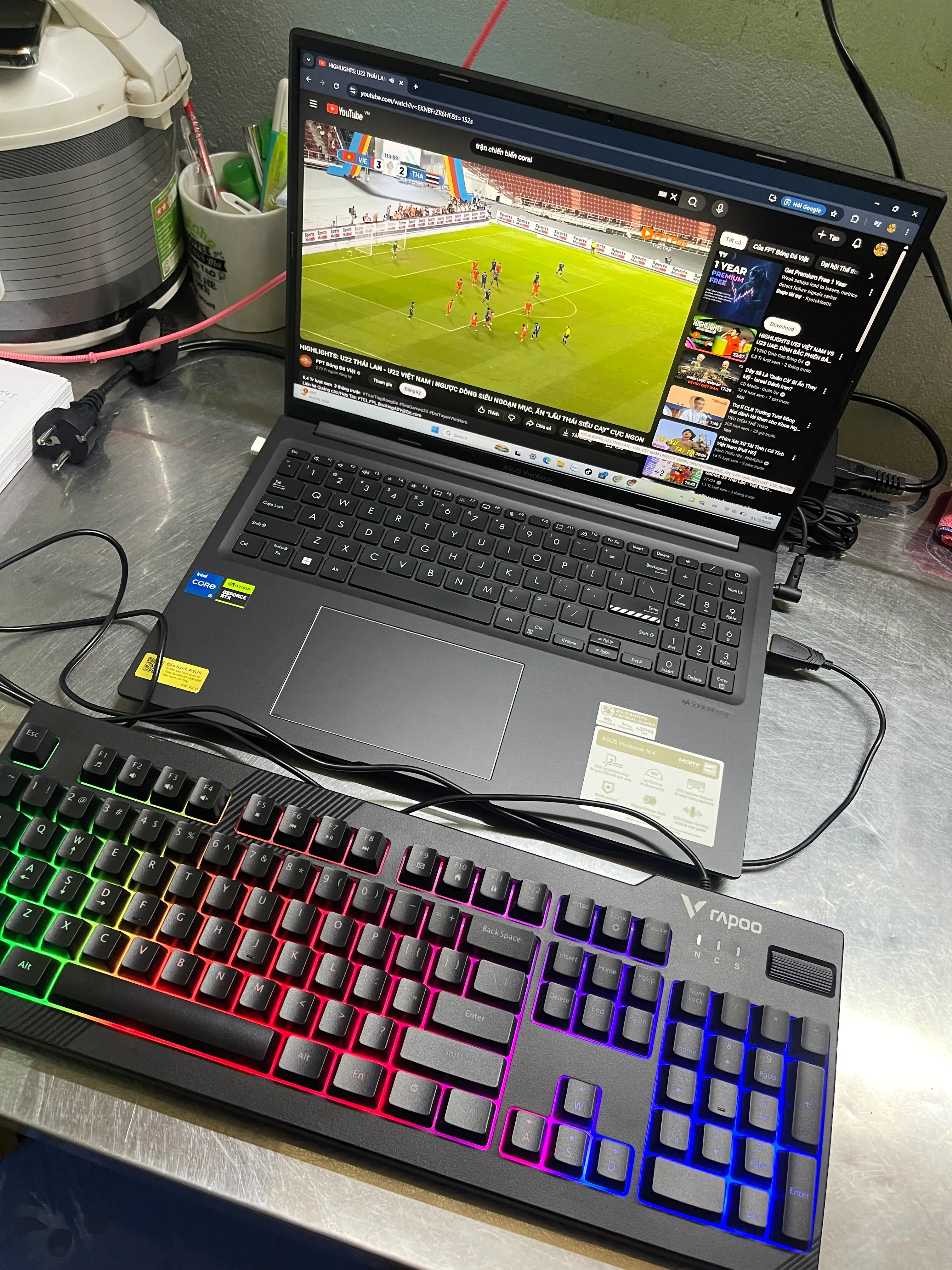 Khách hàng review Bàn Phím Có Dây Gaming Rapoo V50S 1