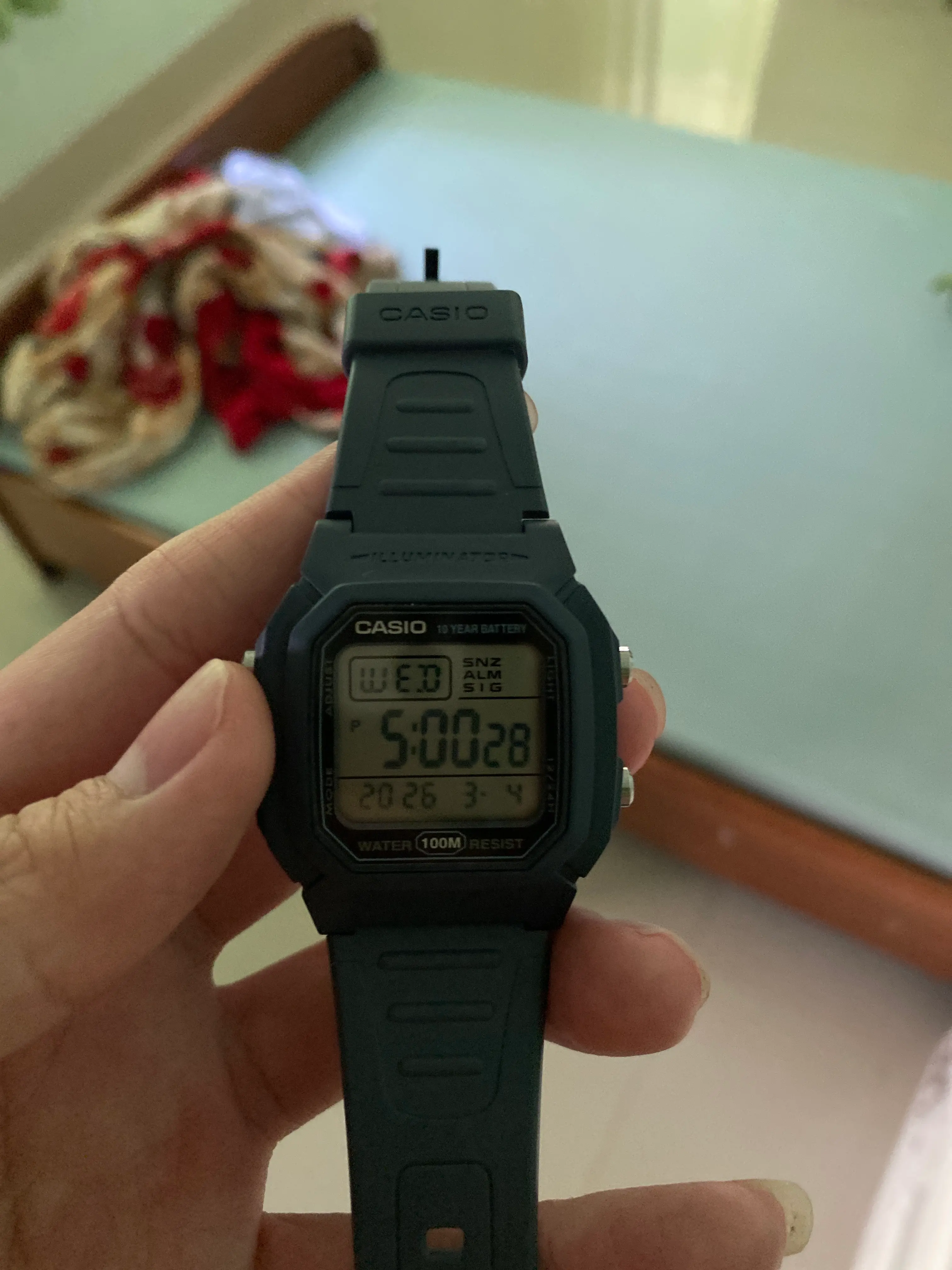 Khách hàng review Đồng hồ Casio Timeless 36.8 mm Nam W-800H-2AVDF 1