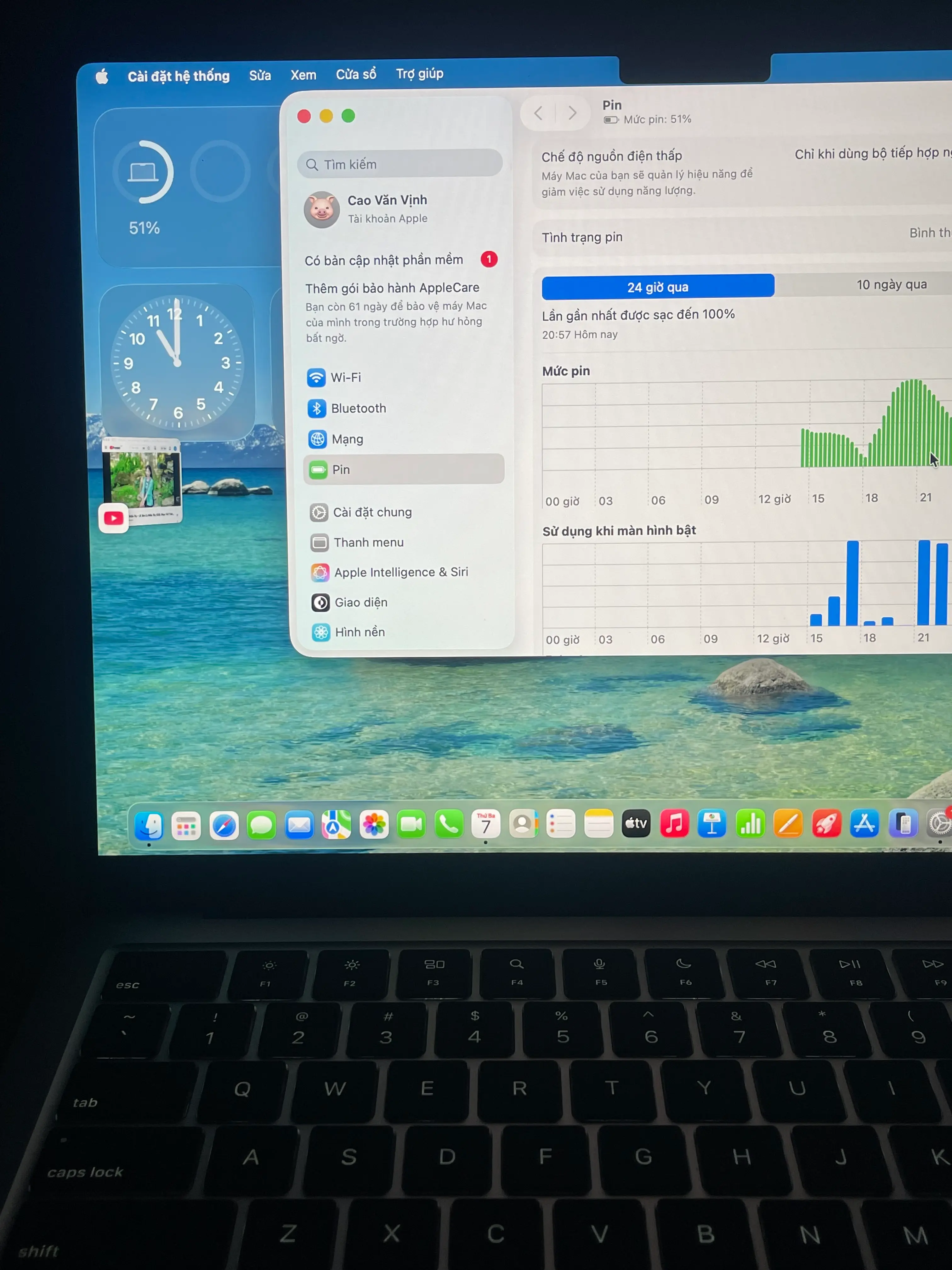 Khách hàng review MacBook Air 13 inch M4 16GB/256GB 2