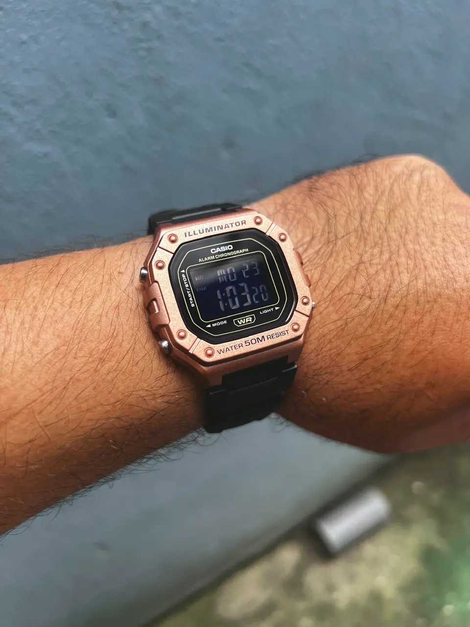 Khách hàng review Đồng hồ Casio Timeless 43.2 mm Nam W-218HM-5BVDF 1