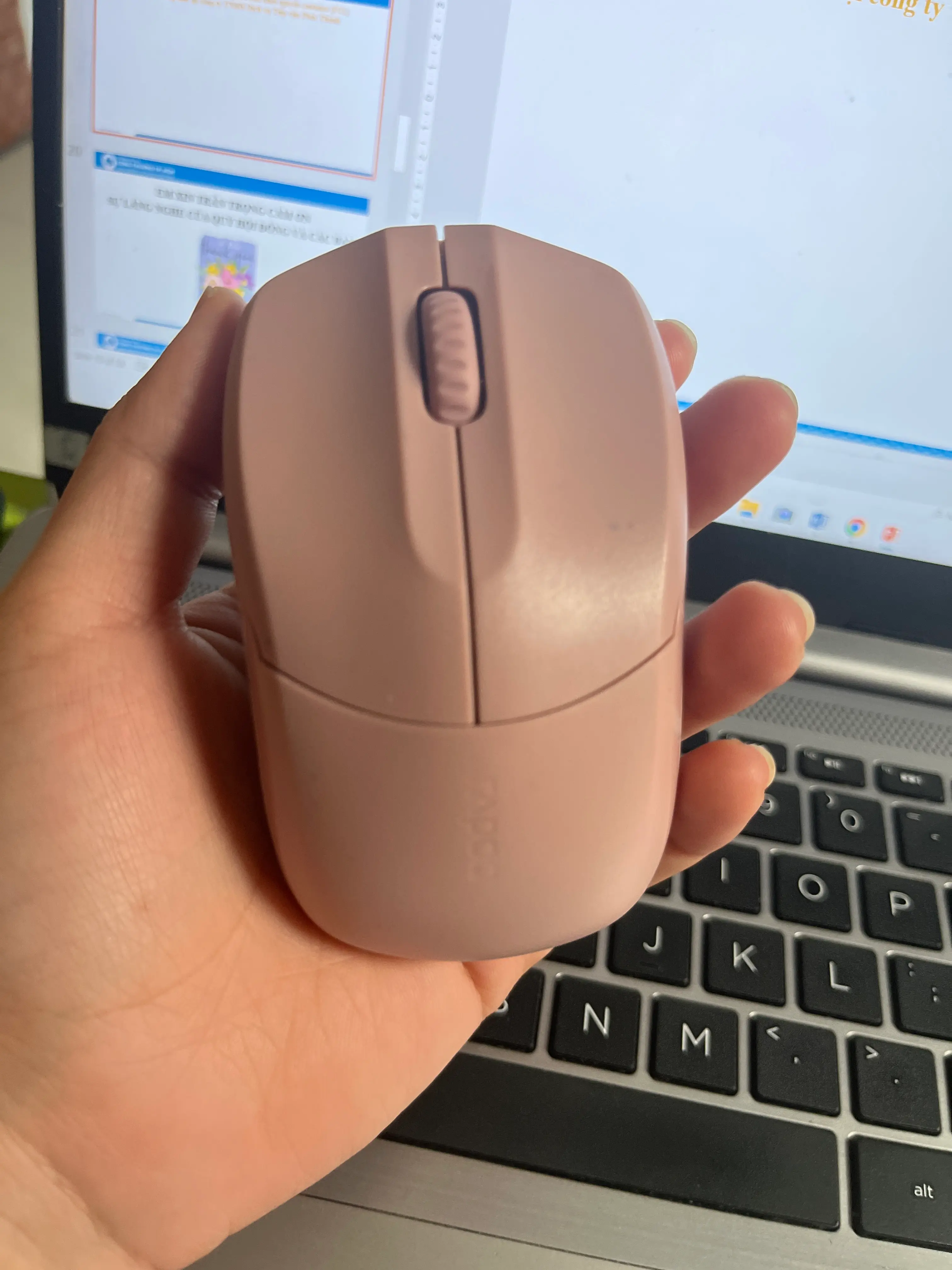 Khách hàng review Chuột Không Dây Silent Rapoo B1S 1