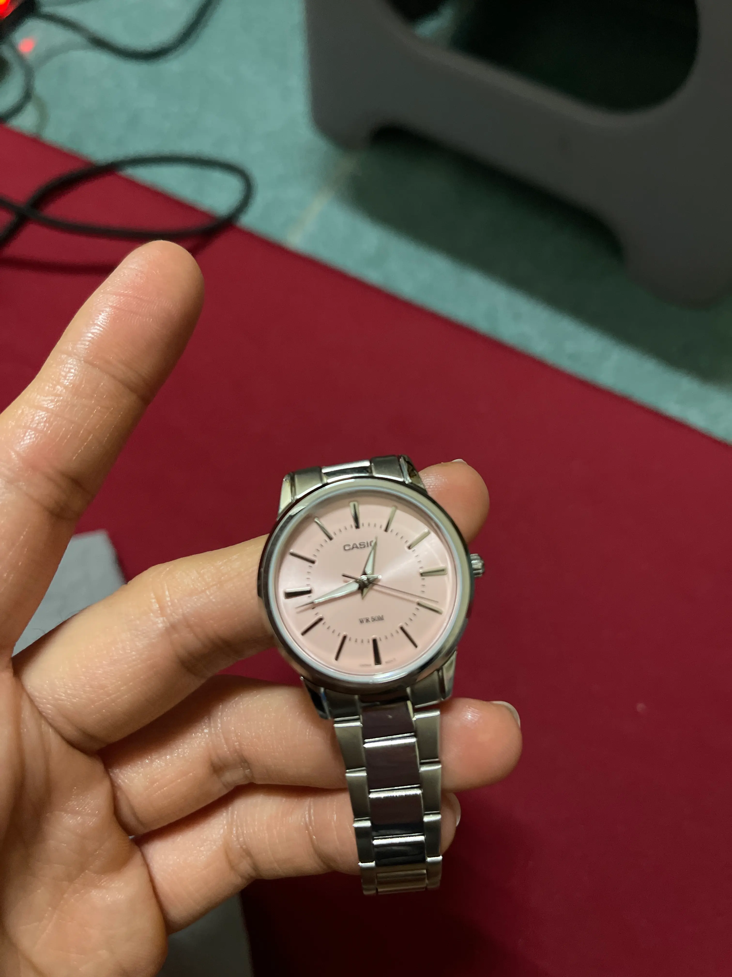 Khách hàng review Đồng hồ CASIO Timeless 30 mm Nữ LTP-1303D-4AVDF 1