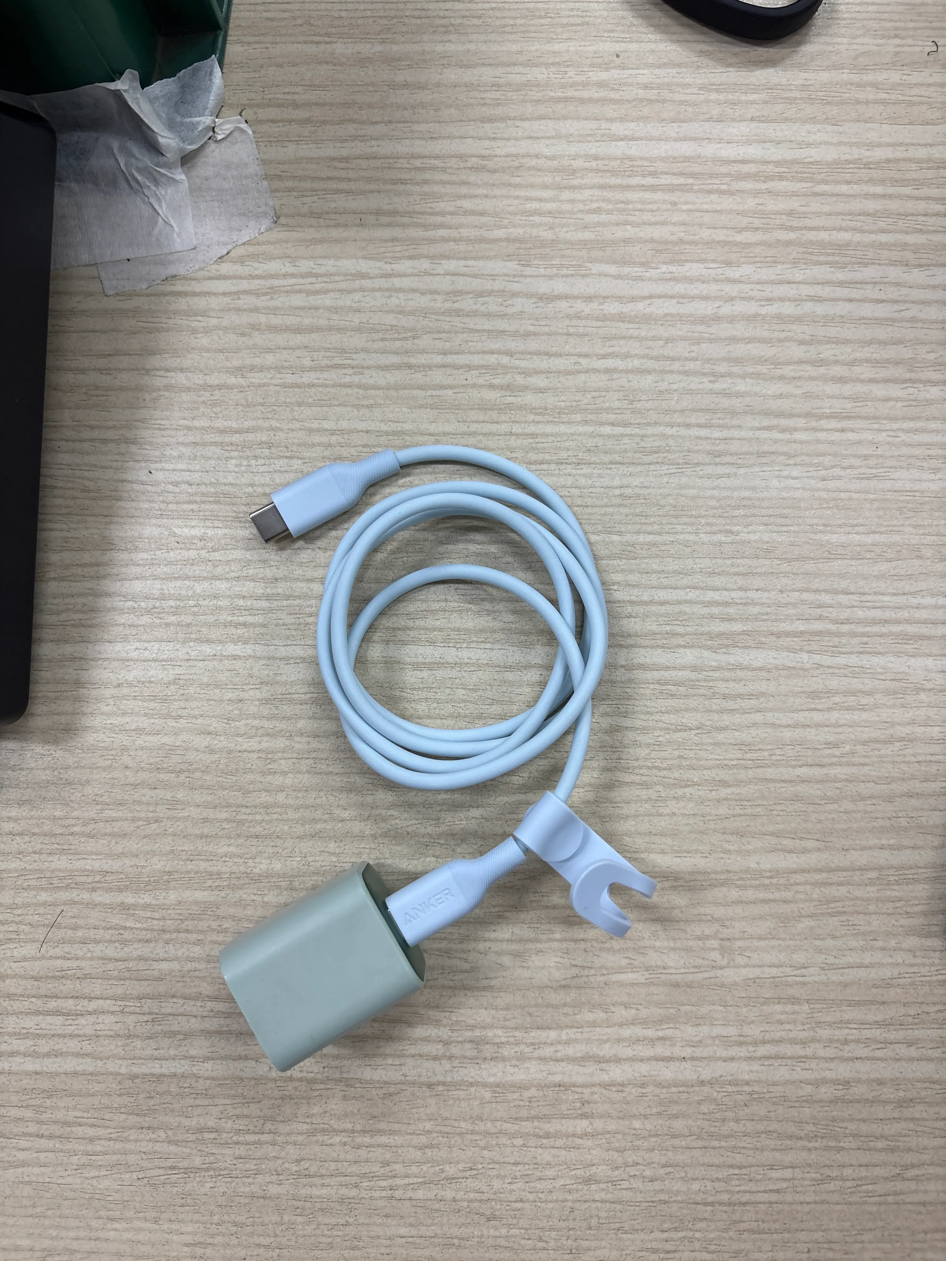 Khách hàng review Cáp sạc nhanh và truyền dữ liệu Type-C - Type-C 140W 0.9m Anker 544 Bio A80F1 1