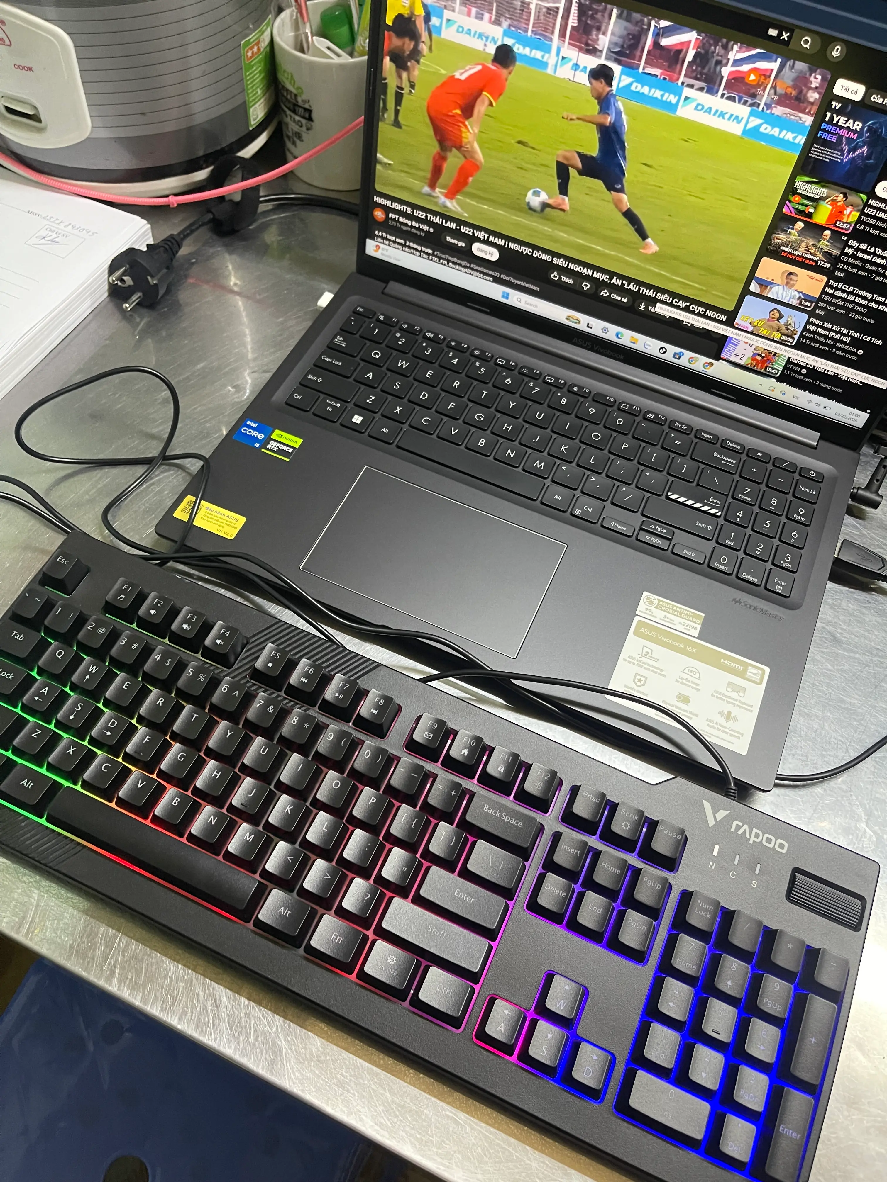 Khách hàng review Bàn Phím Có Dây Gaming Rapoo V50S 3