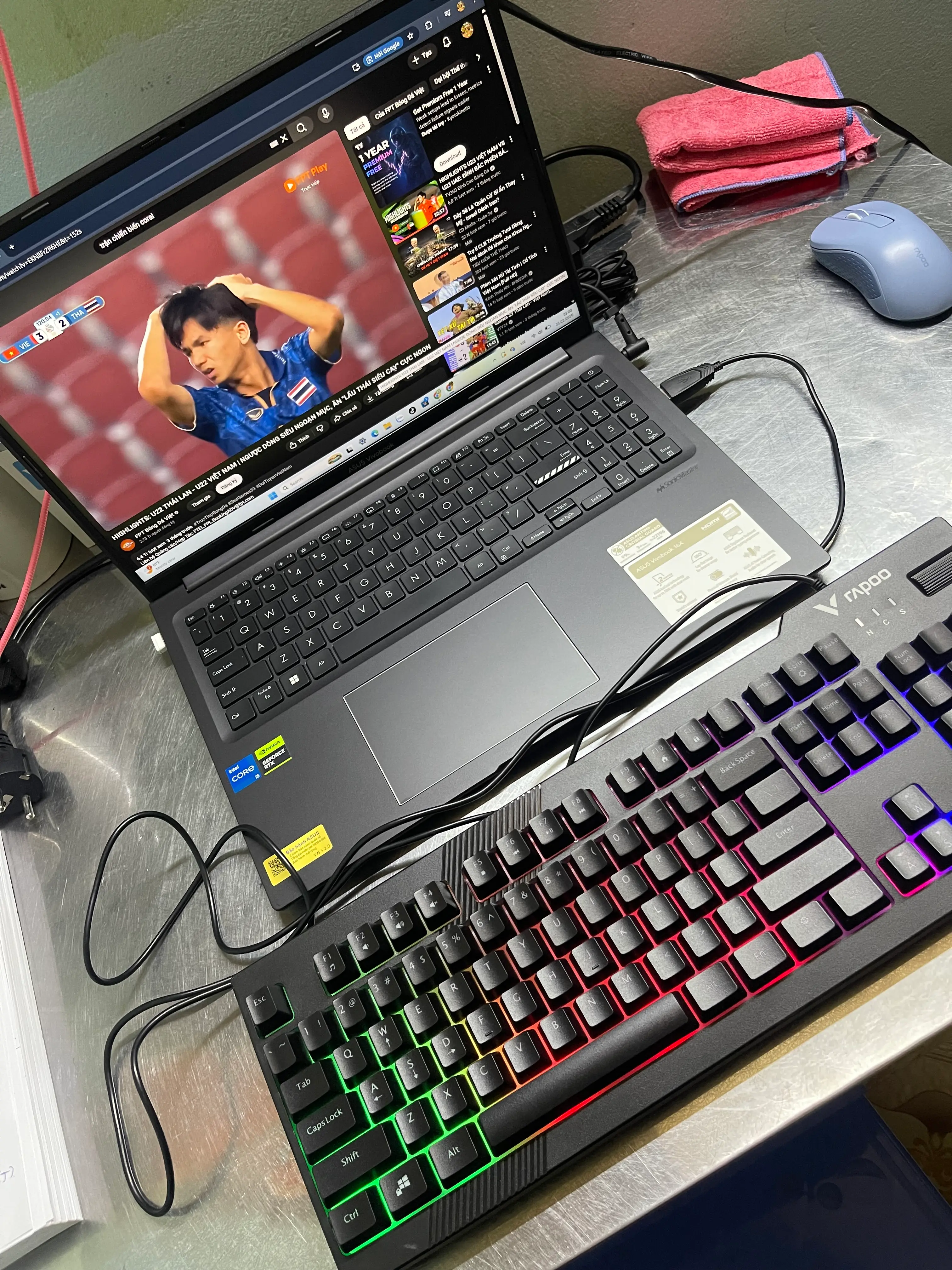 Khách hàng review Bàn Phím Có Dây Gaming Rapoo V50S 2