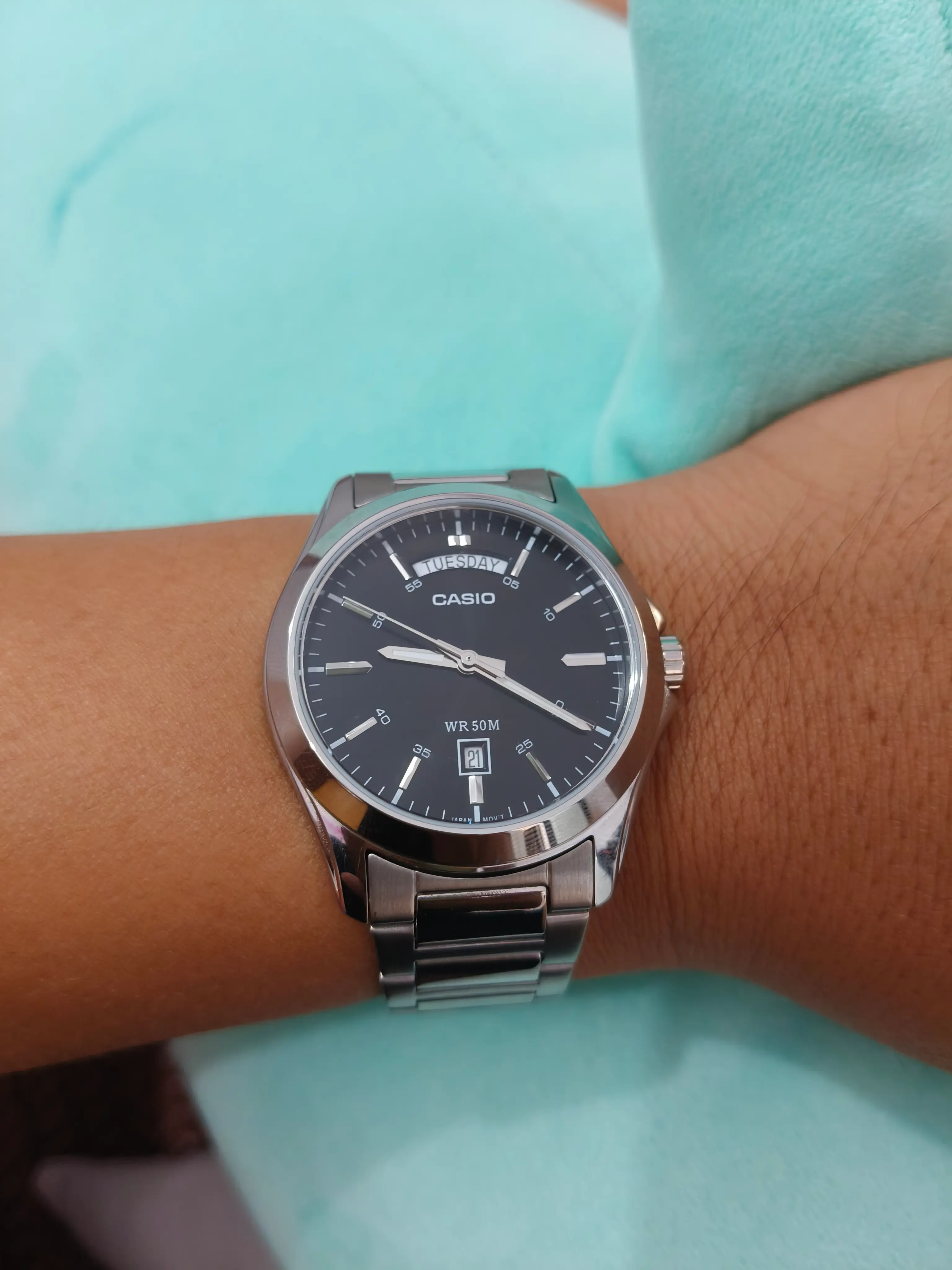Khách hàng review Đồng hồ CASIO Timeless 40 mm Nam MTP-1370D-1A1VDF 1