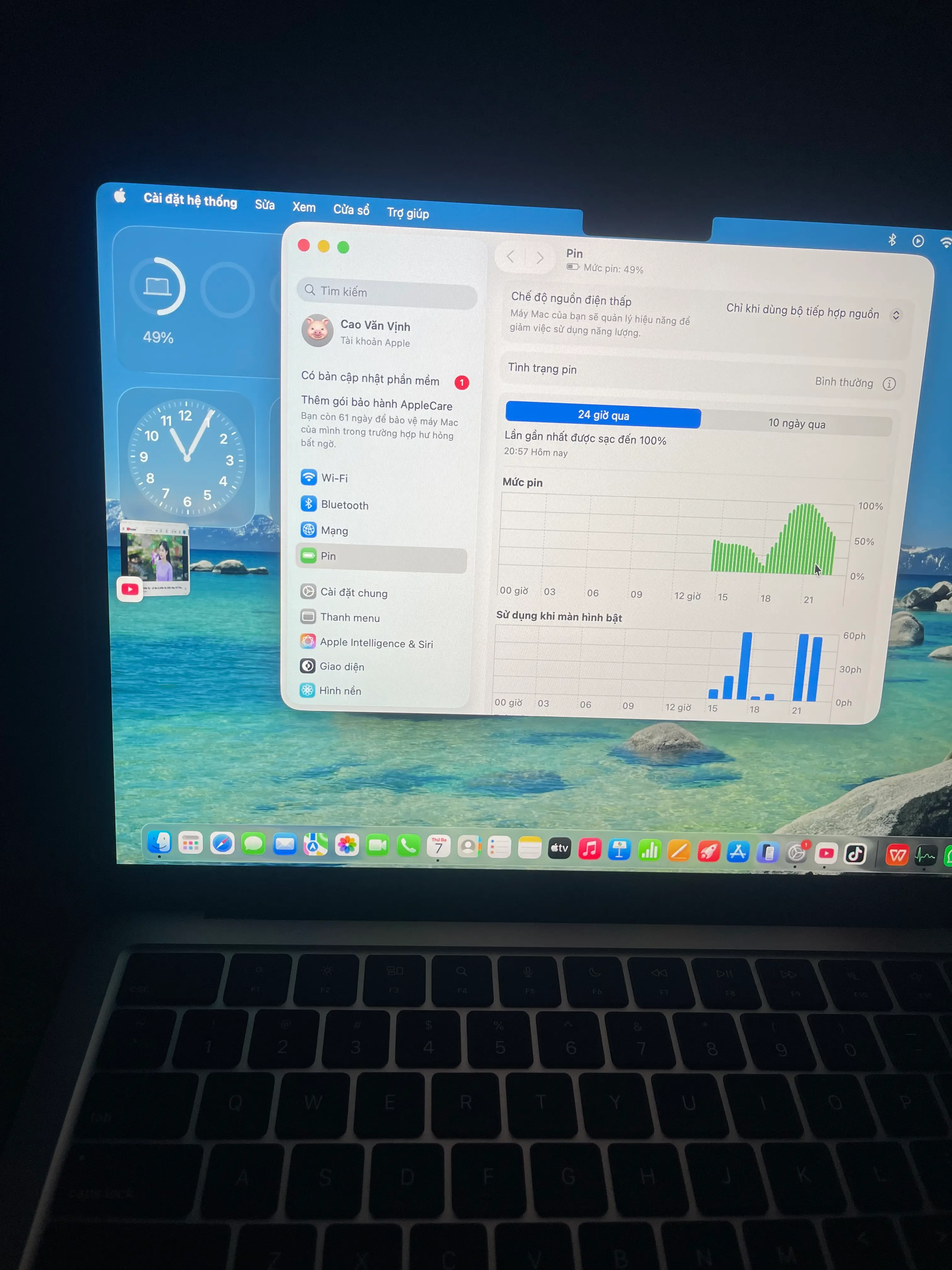 Khách hàng review MacBook Air 13 inch M4 16GB/256GB 3