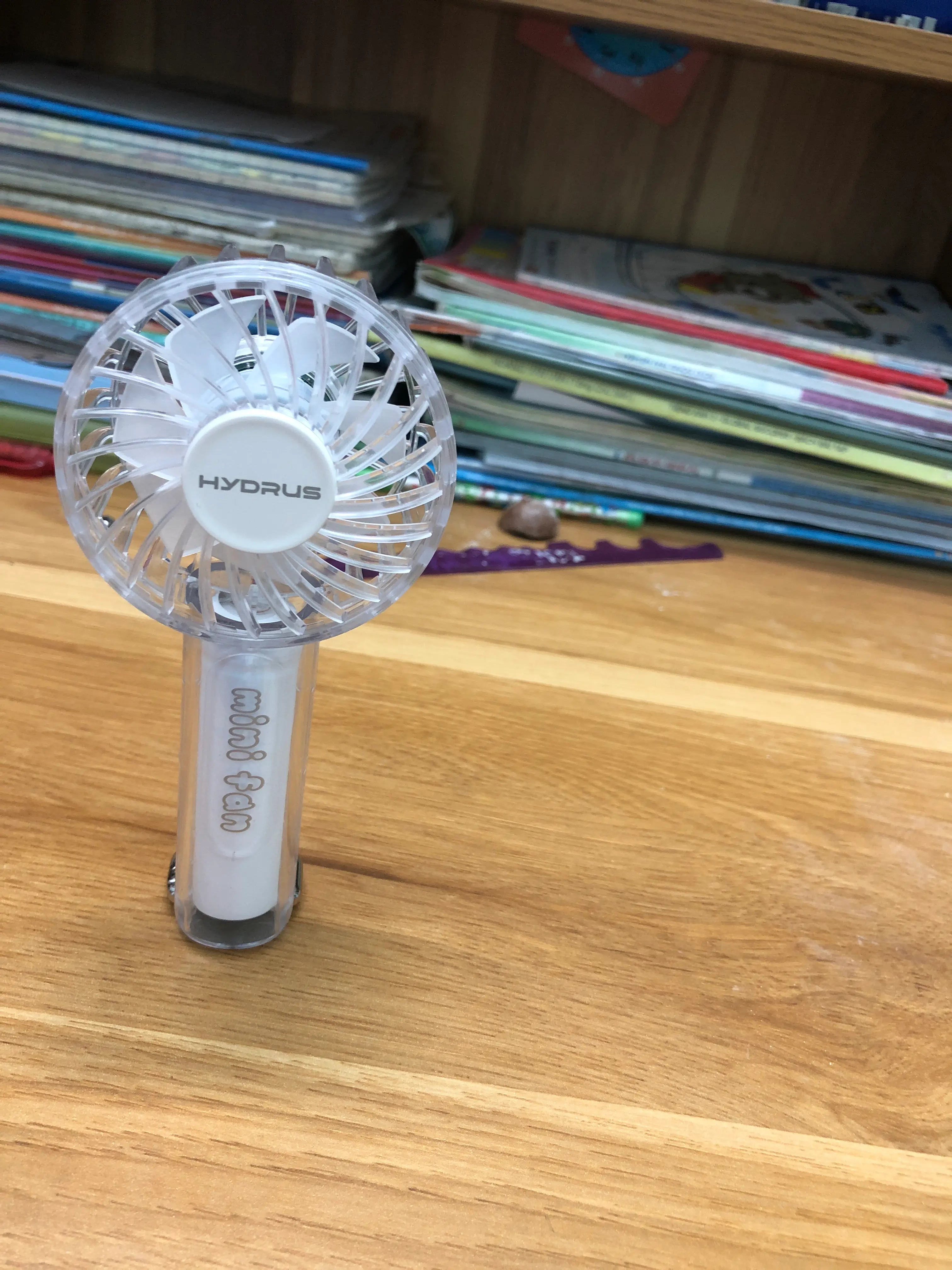 Khách hàng review Quạt cầm tay mini Hydrus JF-95 2