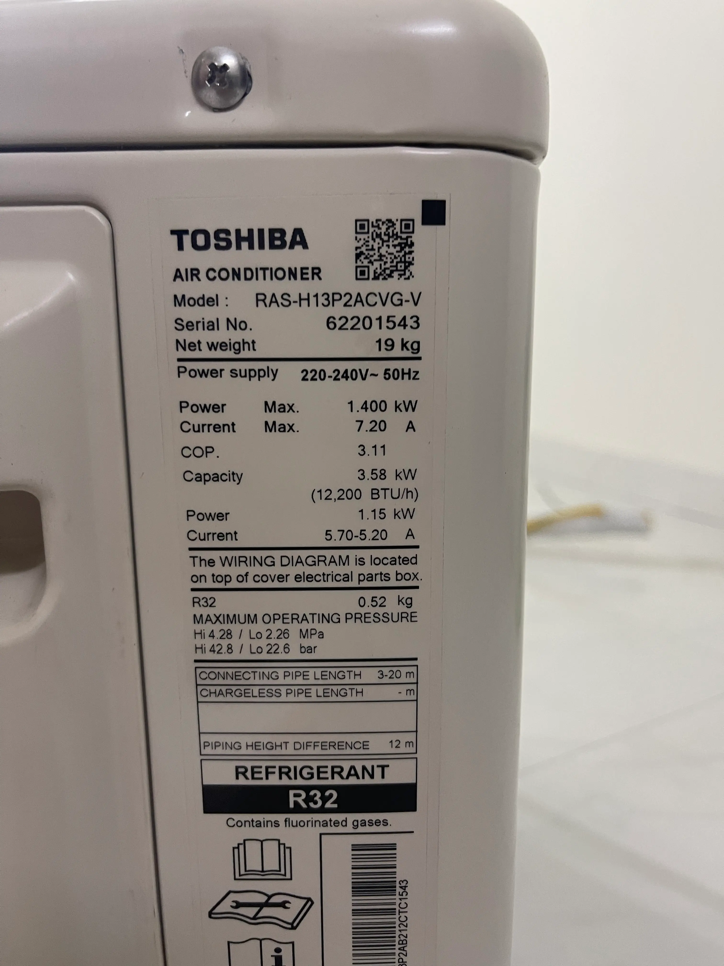 Khách hàng review Máy lạnh Toshiba Inverter 1 HP RAS-H10P2KCVG-V 2