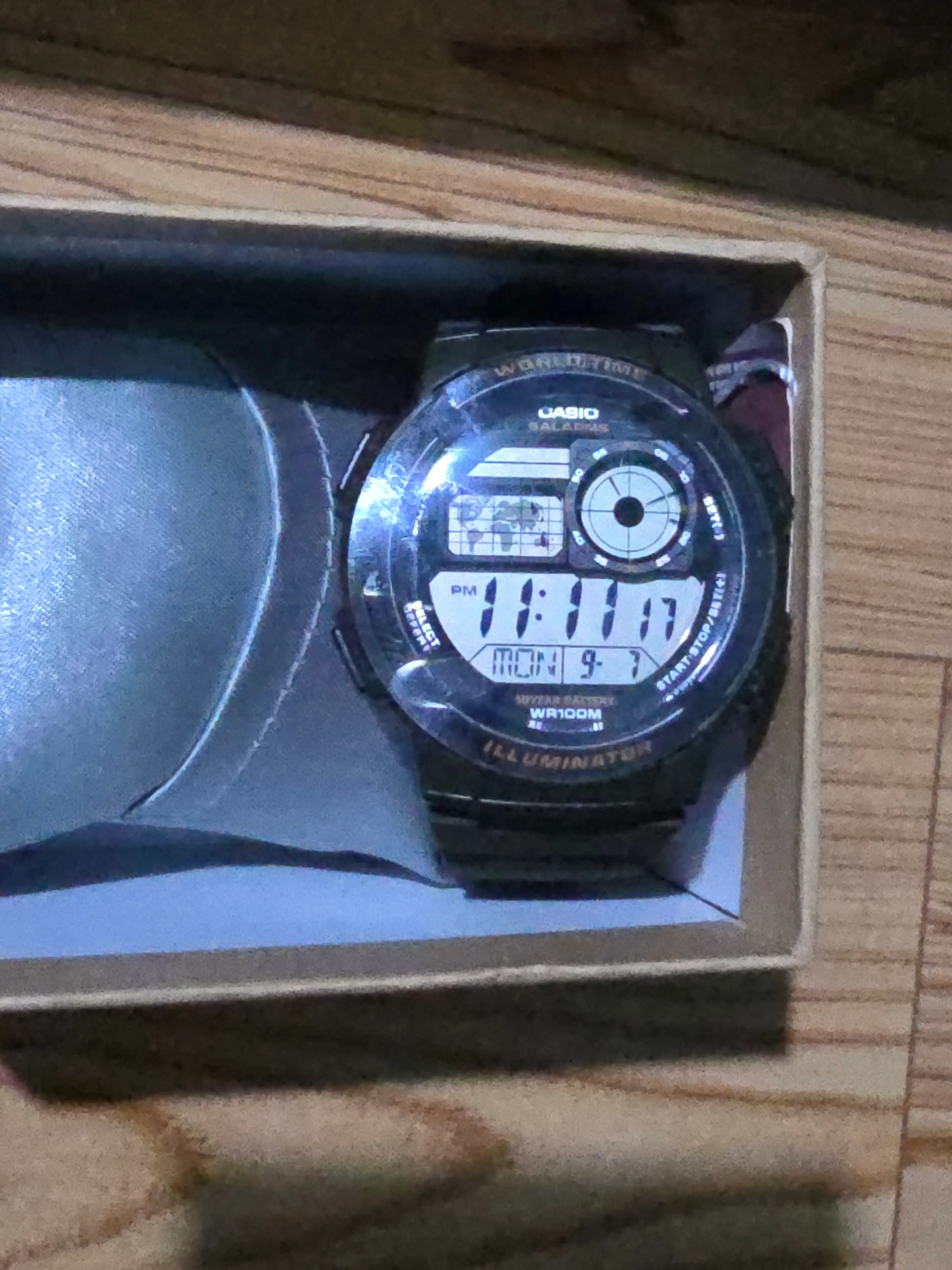 Khách hàng review Đồng hồ CASIO Timeless 43.5 mm Nam AE-1000W-3AVDF 1