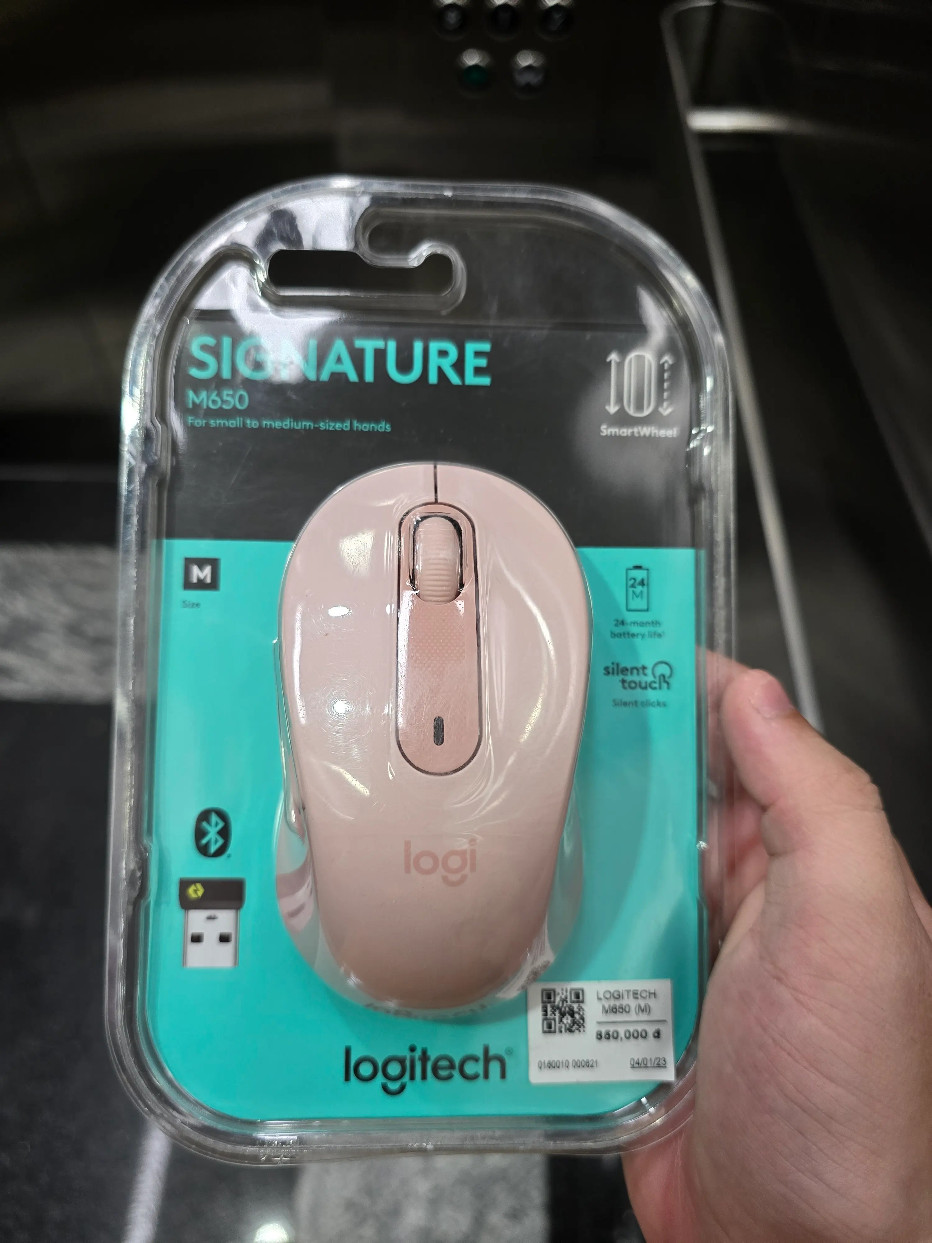 Khách hàng review Chuột Bluetooth Silent Logitech Signature M650 1