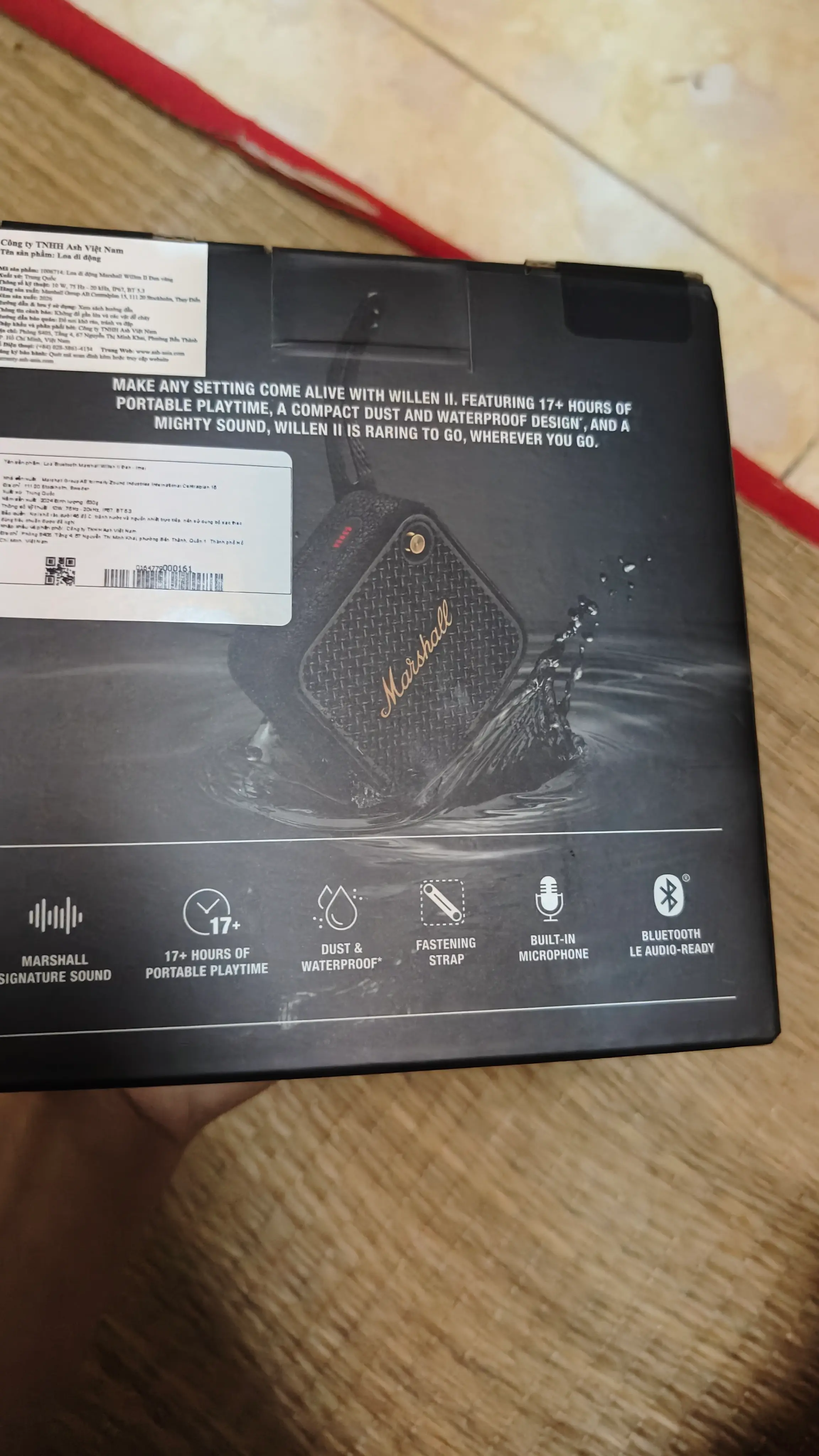 Khách hàng review Loa Bluetooth Marshall Willen II 3