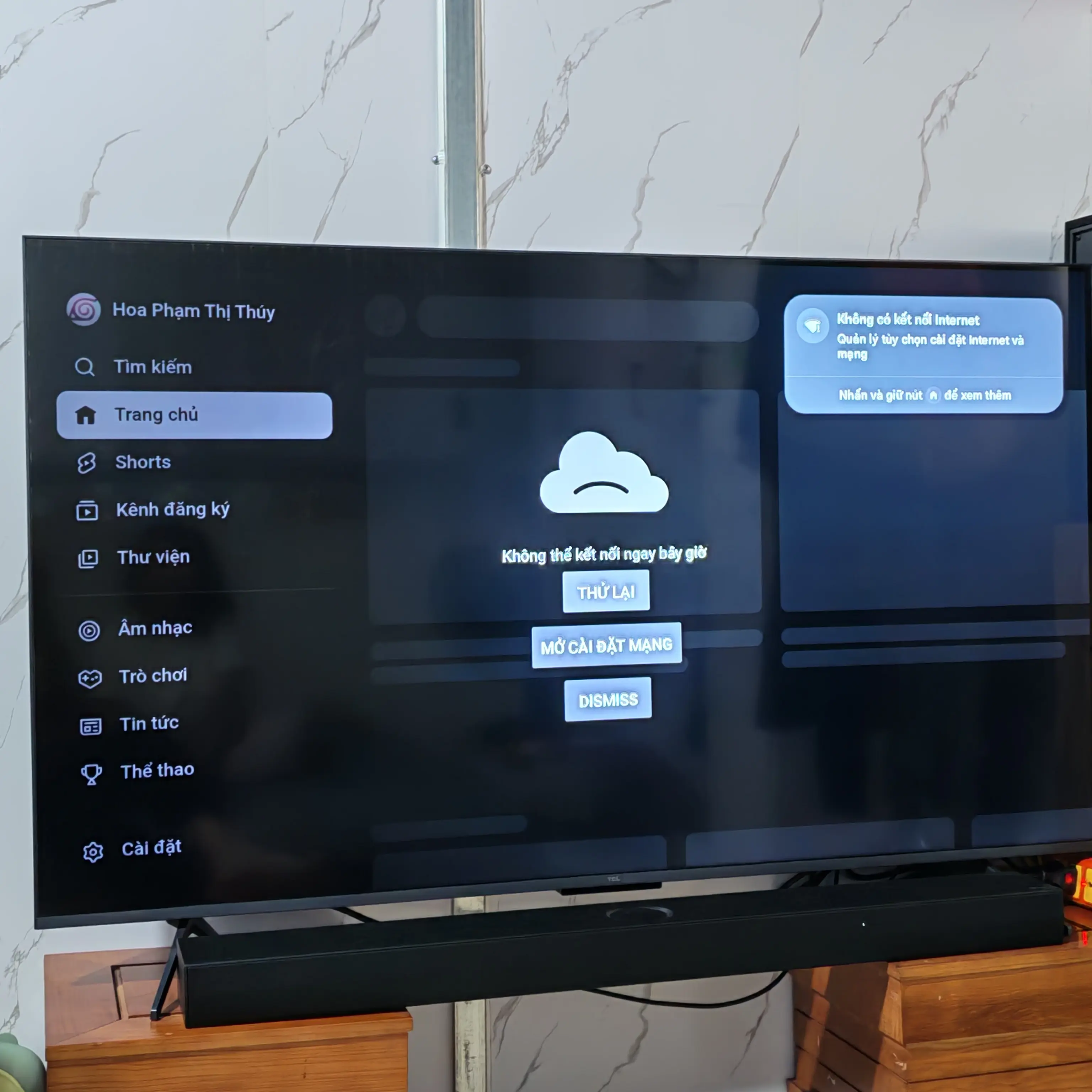 Khách hàng review Google Tivi QD-Mini LED TCL AI 4K 65 inch 65C6KS 2