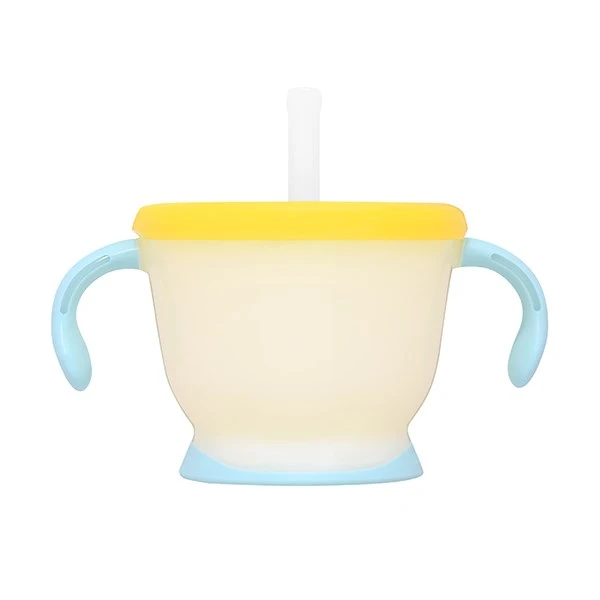 Ly tập uống 3 giai đoạn Richell AQ - Màu xanh dương, vàng