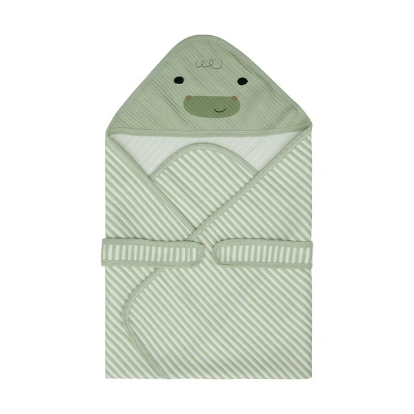 Khăn quấn cotton TOP KIDS - Gấu xanh lá