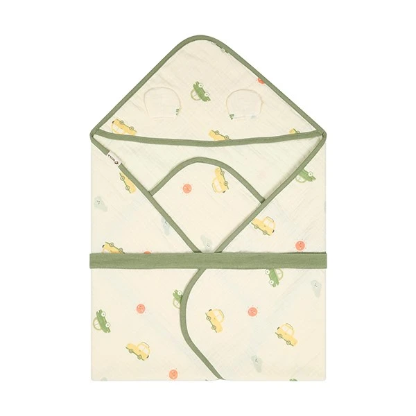 Khăn quấn cotton Bessla - Ô tô