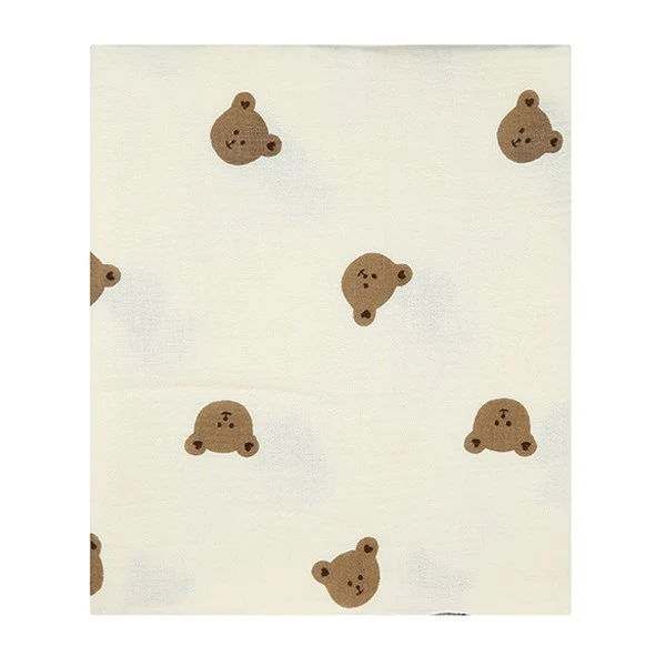Khăn tắm cho bé Bessla - Gấu bear
