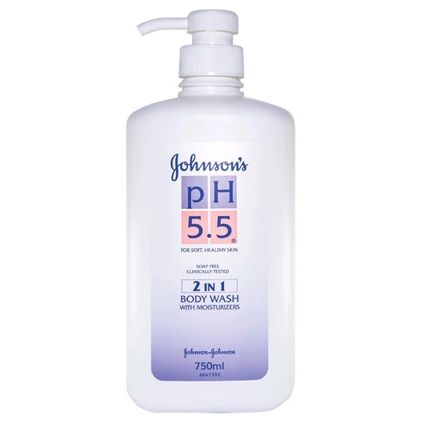 Sữa tắm dưỡng ẩm 2 trong 1 Johnson's pH 5.5